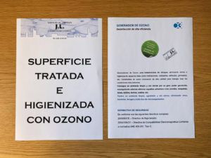 ozono desinfeccion donosti